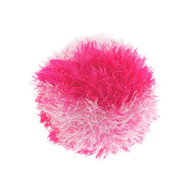 Mendota OoMaLoo Squeaky Dog Ball Toy - Pink, small