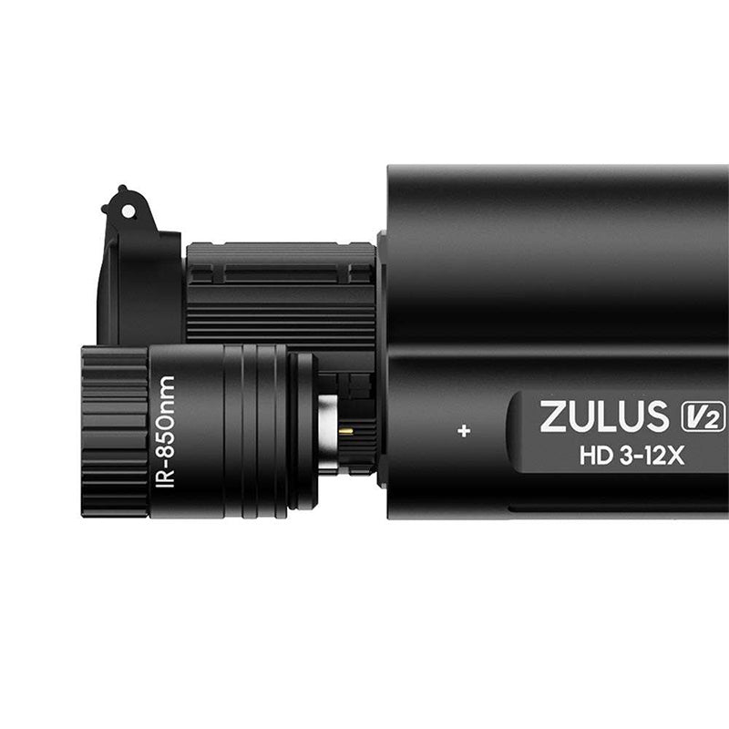 DNT Zulus HD V2 3-12x Digital Day Night Vision Scope close up IR