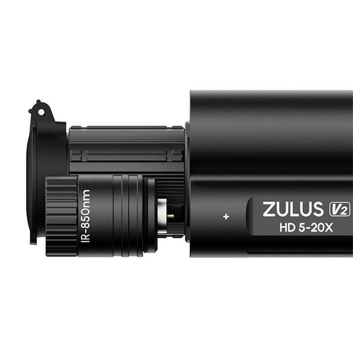 DNT Zulus HD V2 5-20x Digital Day Night Vision Scope close up IR
