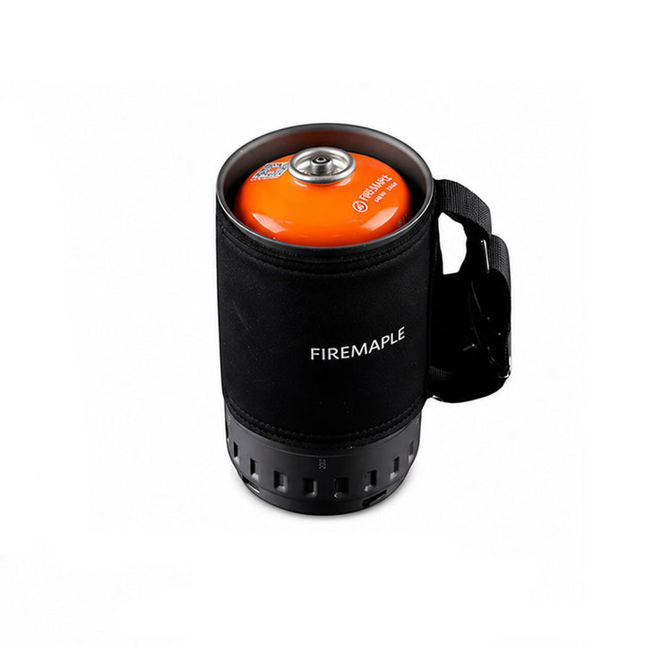 FireMaple Crater Radiant Pressure-Regulated 0.8L Stove System packed up