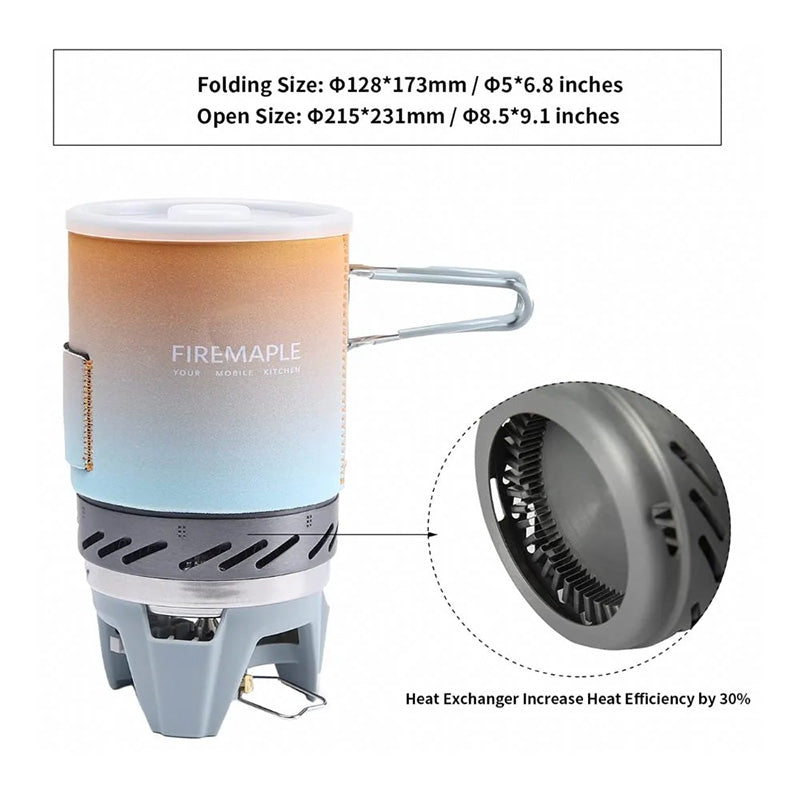 FireMaple Fixed-Star X1 Outdoor Camping Stove parts