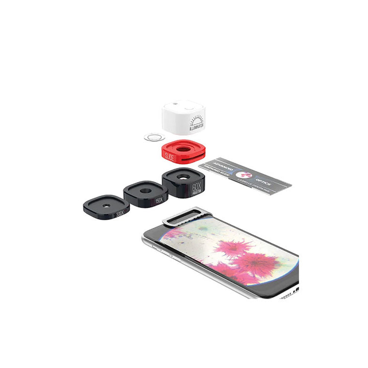 Konus Micro Clip Microscope Set for Smartphone parts