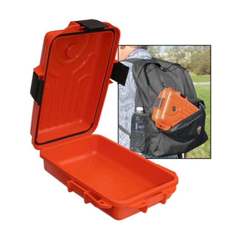 MTM Survivor Dry Box With Compass - open