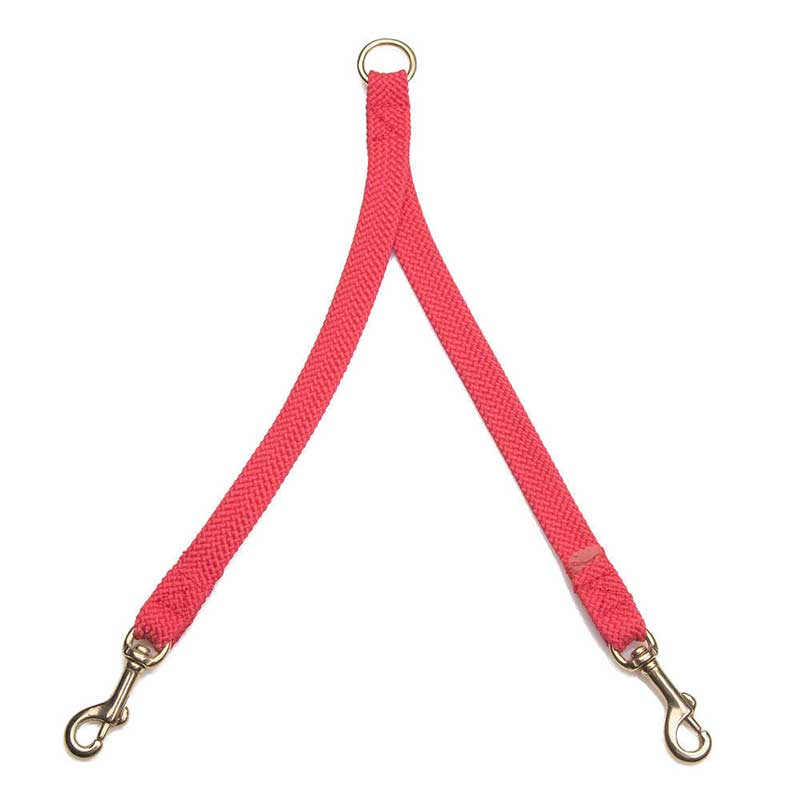 Mendota Double Coupler - 9/16, red