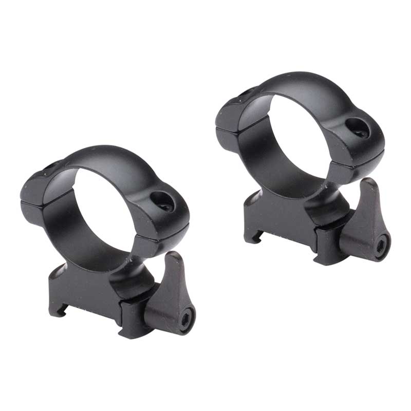 Nikko Stirling Steel Lok QR 30mm Weaver Riflescope Rings