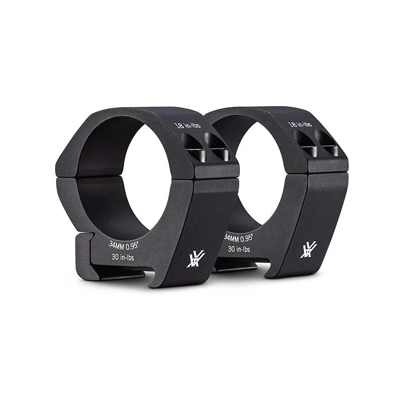 Vortex Pro 34mm Weaver Riflescope Rings (Low, Medium, High) – ScopeUout NZ