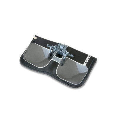 Carson Clip & Flip Clip-On Magnifying Lenses with case