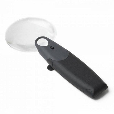 Carson FreeHand 2.5x Magnifier with 5.5x Spot Magnifier -  handheld