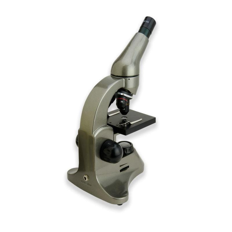Carson 40x-400x Table-Top Biological Microscope rear view