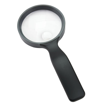 Carson HandHeld 2x Hand Magnifier with 4.5x Spot Magnifier 
