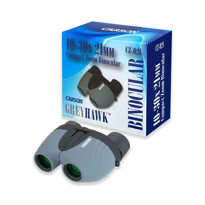 Carson Tracker 8x21 Binoculars with packaging