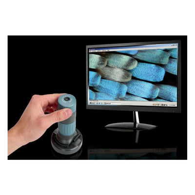 Carson zPix 300 86x – 457x USB Digital Microscope with computer screen view