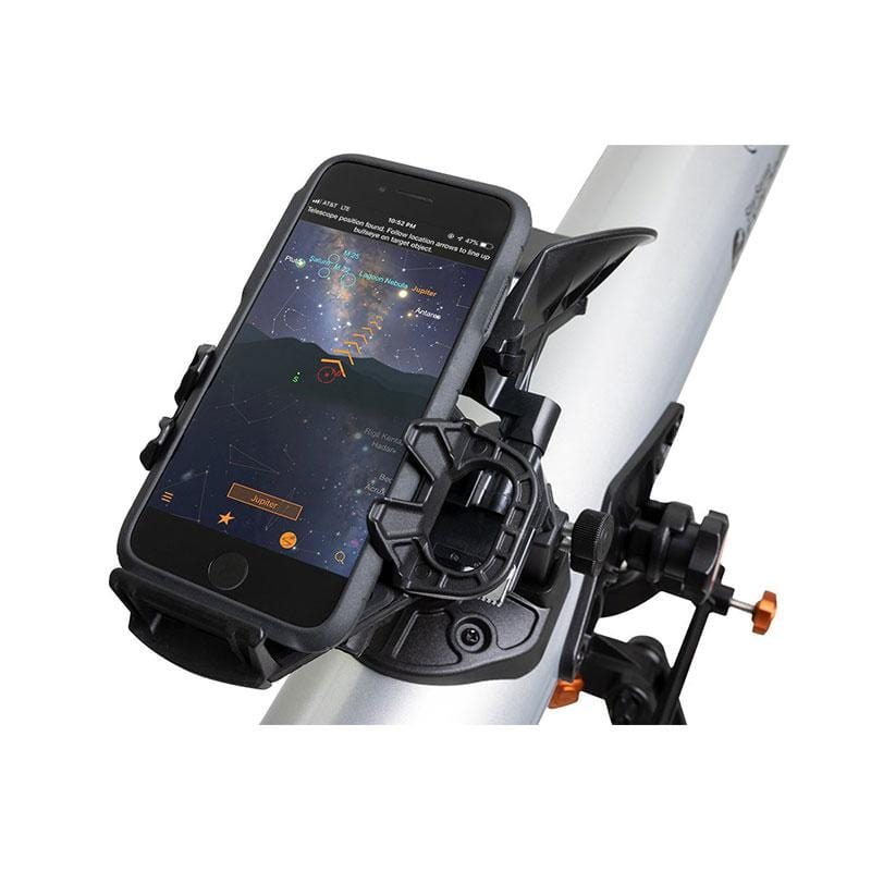 Celestron StarSense Explorer LT 70mm AZ Refractor Telescope - smart phone app close up
