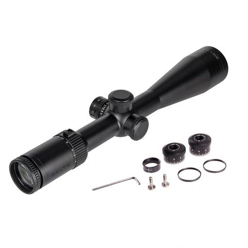 Delta Optical Titanium HD 4-24x50 SFP Riflescope (4A SB or Di-MD Retic ...