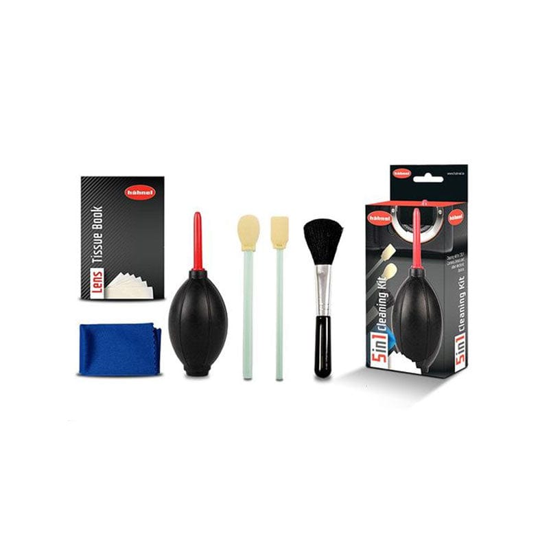 Hahnel 5-in-1 Lens Cleaning Kit - parts