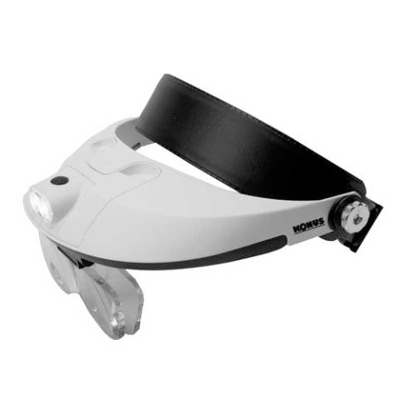 Konus Head Loupe Magnifier with 5 lenses