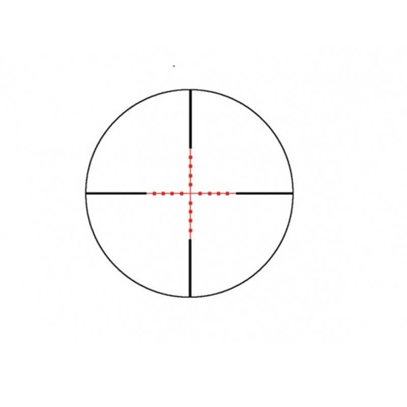 Konus illuminated tactical mil dot reticle