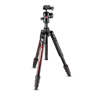 Manfrotto Befree Advanced Aluminium Travel Tripod with Ball Head - Red