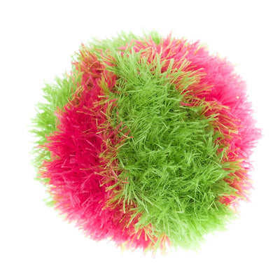Mendota OoMaLoo Squeaky Dog Ball Toy, medium green