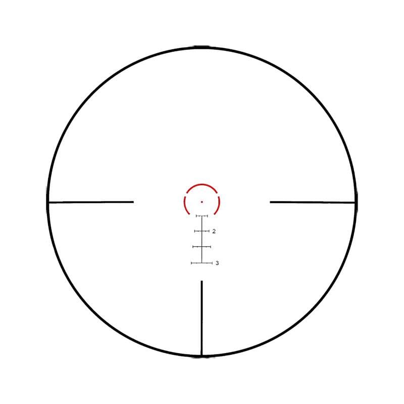 Nikko Stirling 300BLK Blackout reticle