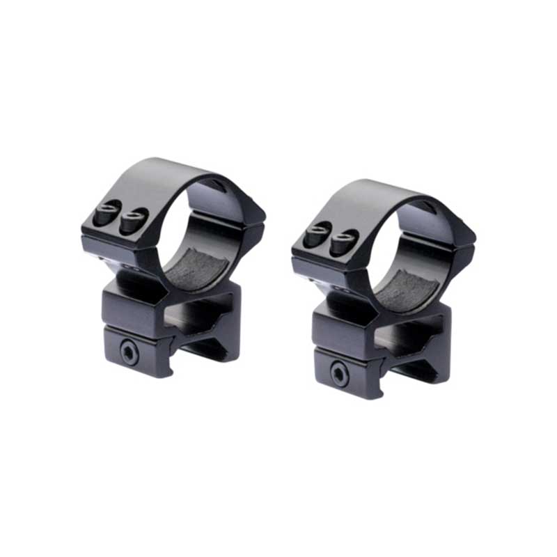 Nikko Stirling Mountmaster Match 30mm Weaver Riflescope Rings - medium