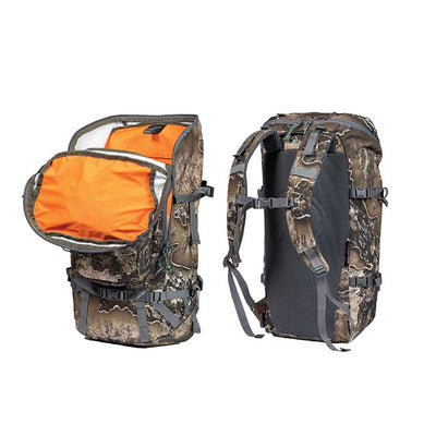 Ridgeline 35L Day Pack - camo, inside and back