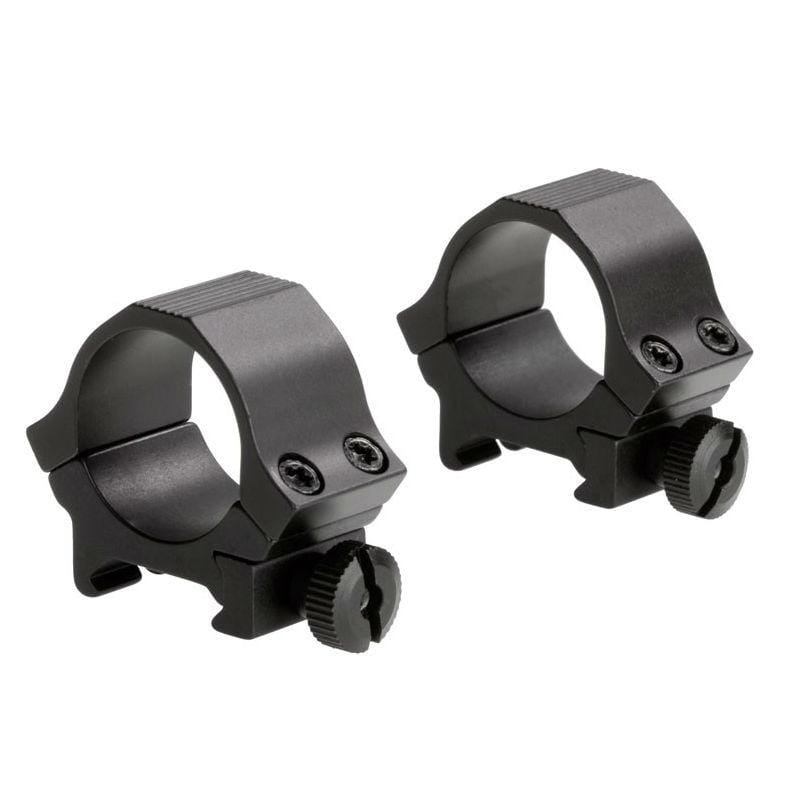 Sun Optics 1" Weaver Style Sports Rings - Low, Black Matte
