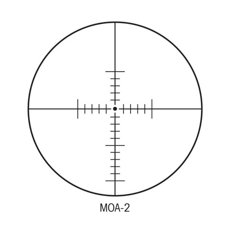 Sightron MOA-2 Reticle