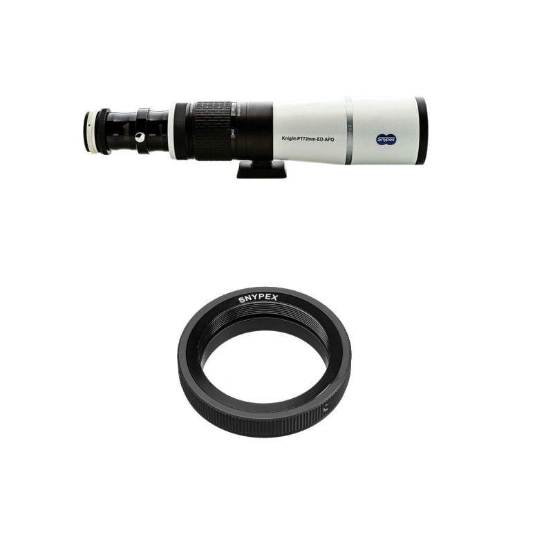 Snypex Knight PT 72mm -ED-APO Photography scope with Digiscope T-2 Mount for Nikon SLR