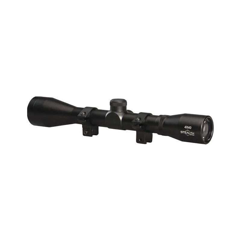 Stealth 4x40 Riflescope - Dovetail rings
