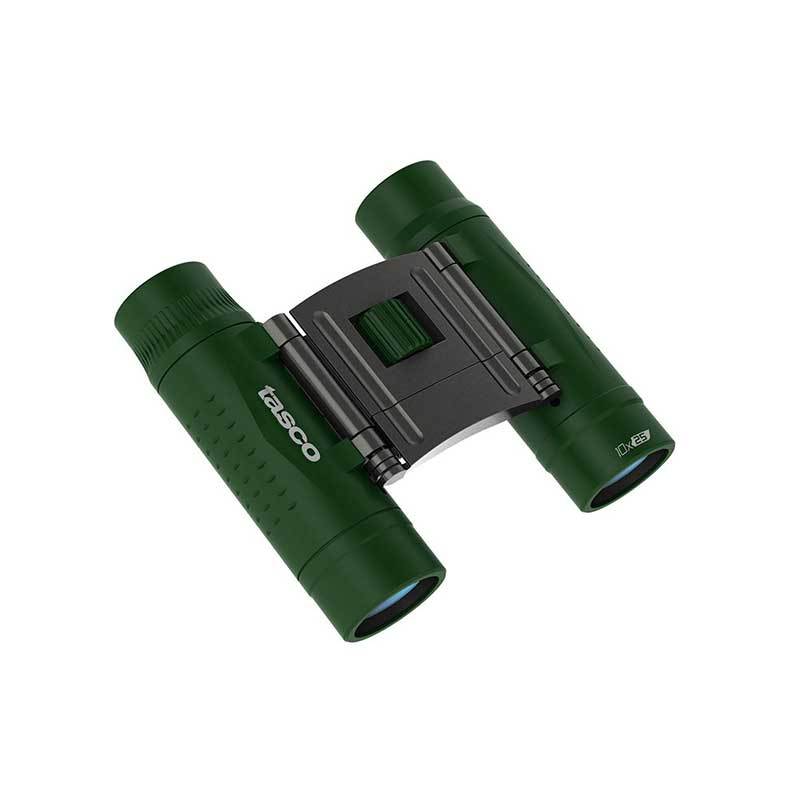 Tasco Essentials 10x25 Compact Binoculars - Green