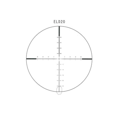 Vixen Artes VIII Series 5-30x56 ED SF Riflescope Illuminated ELD20 Reticle subtensions
